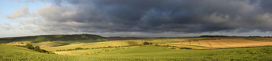 Storm Clouds Over The South Downs Photograph by Hazy Apple