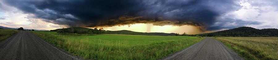 Storm Clouds Over Vermont Photograph by Lawrence Lawry