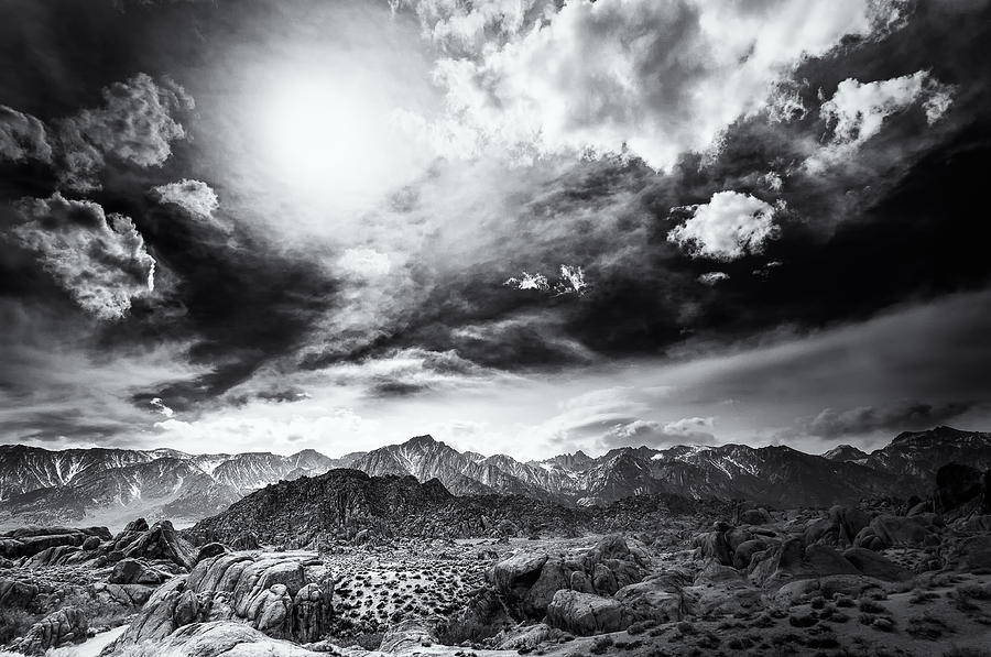 Storm In The Alabama Hills Photograph