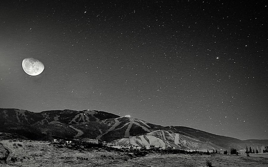 Storm Mountain Moon Photograph by Matt Helm