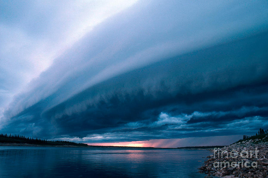 Storm, Northwest Territories Photograph by William H Mullins