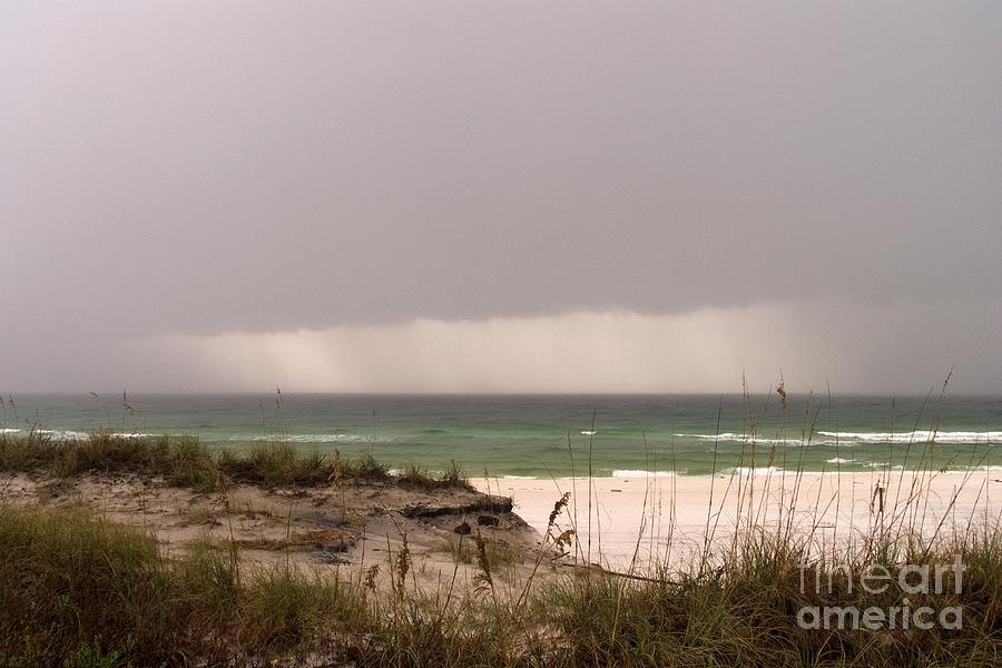 Storm Offshore at Destin Florida Photograph by John Harmon