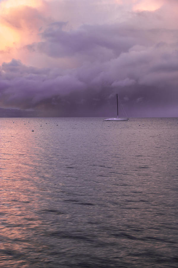 Storm on the horizon Photograph by Brad Scott