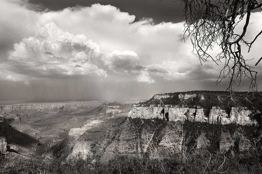 Storm Over Canyon Photograph by Joseph G Holland