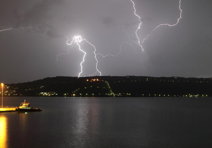Storm over Greece Photograph by Paul Cowan