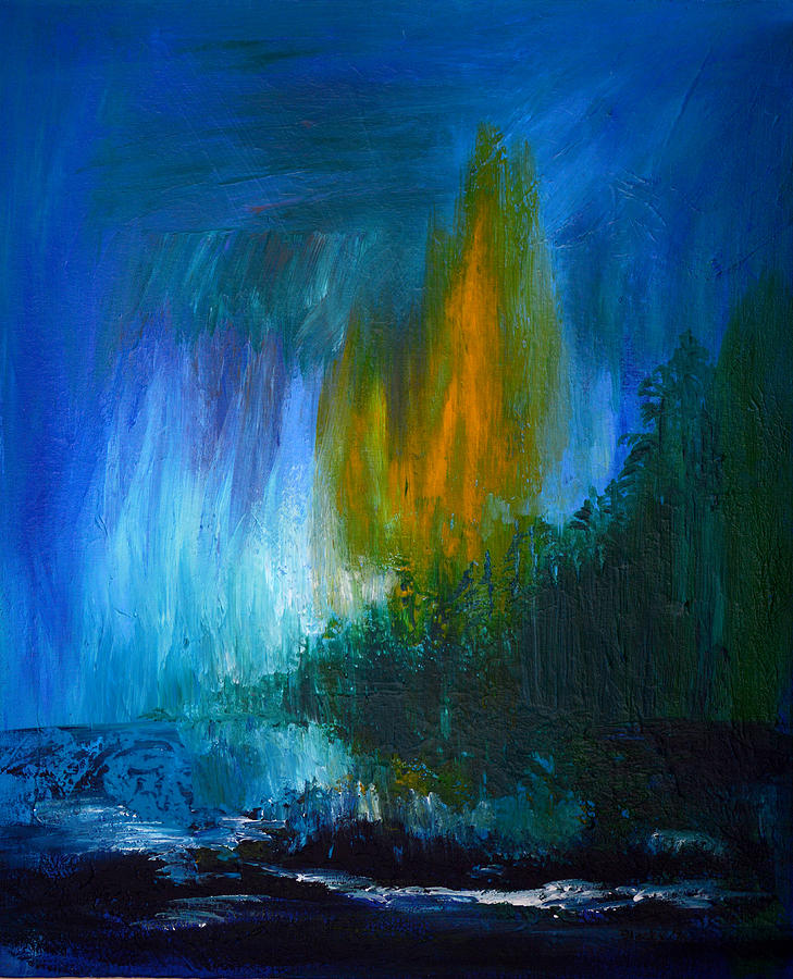 Storm Over Kauai Painting by Donna Blackhall