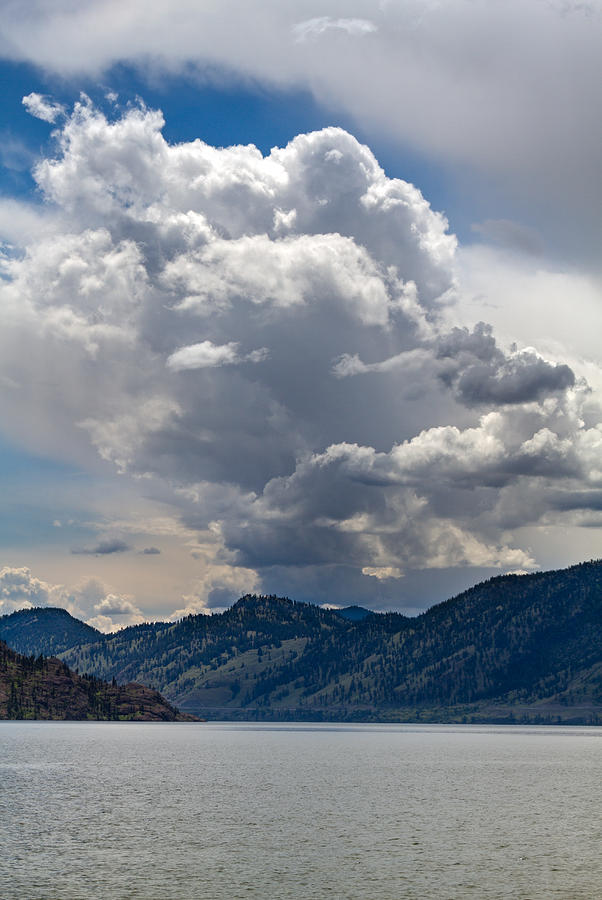 Storm over Summerland Photograph by Michael Russell