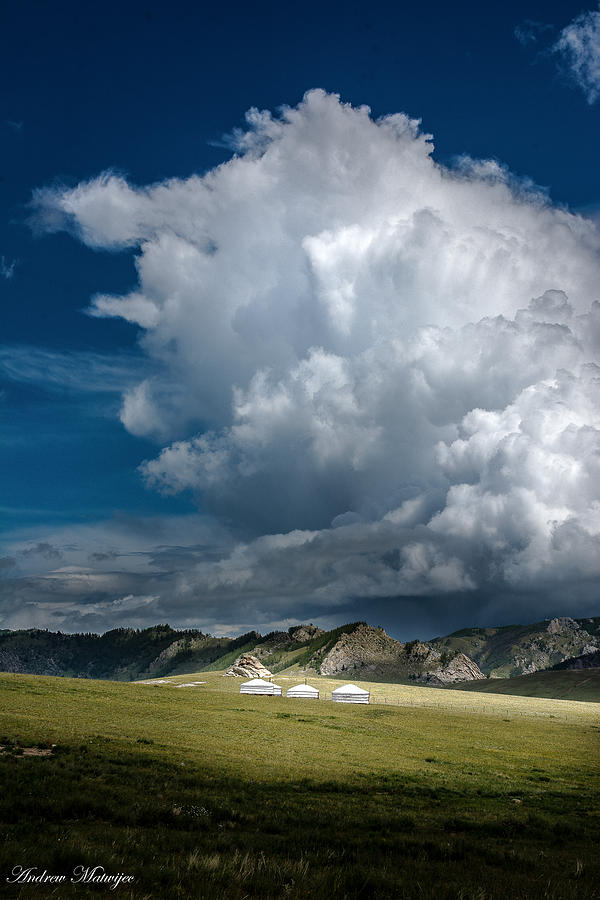 Storm Over the Steppes Photograph by Andrew Matwijec