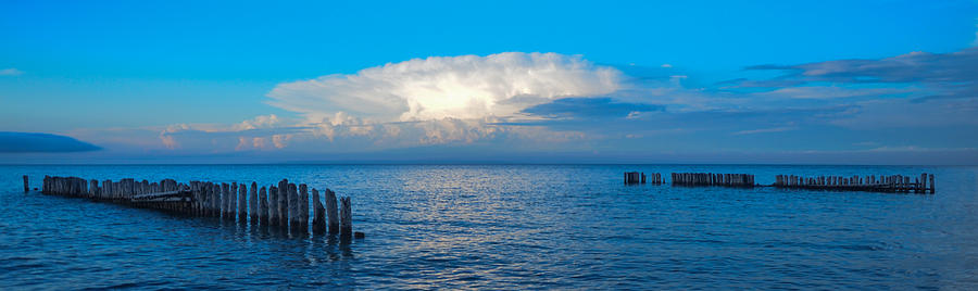 Storm over Whitefish Bay Photograph by Gales Of November