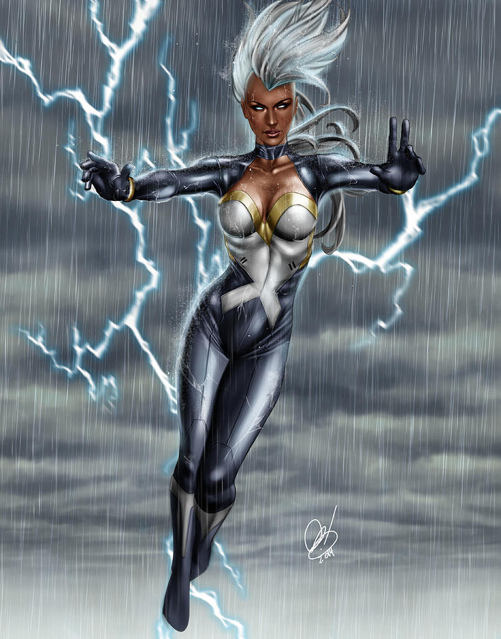 Storm Painting by Pete Tapang