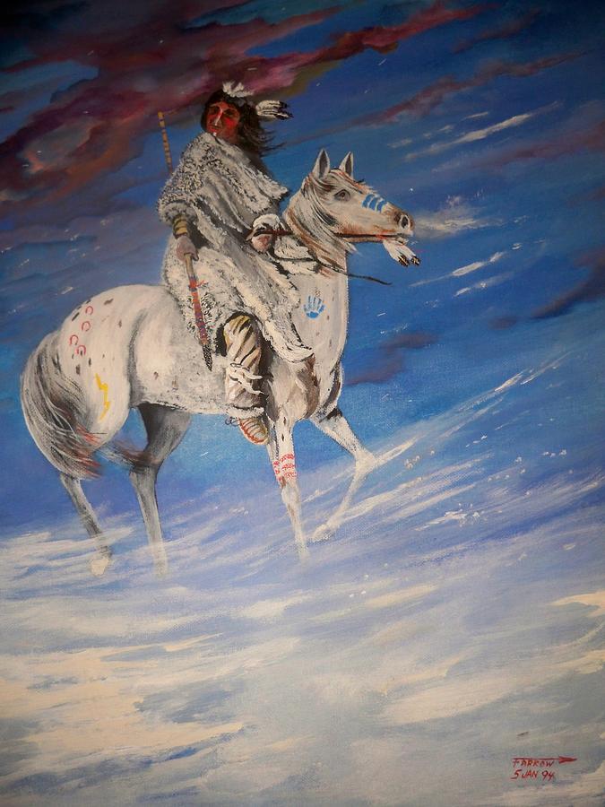 Storm Rider Painting by Dave Farrow