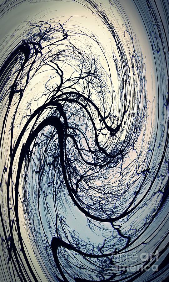 Tree Digital Art - Storm by Sarah Loft