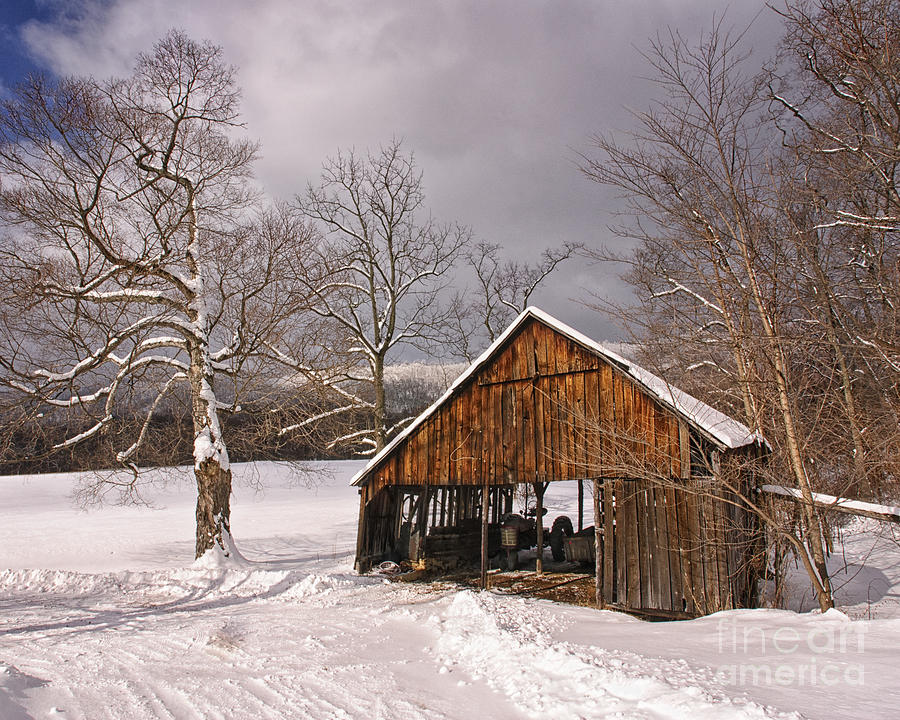 Storm Shed Photograph by Timothy Flanigan