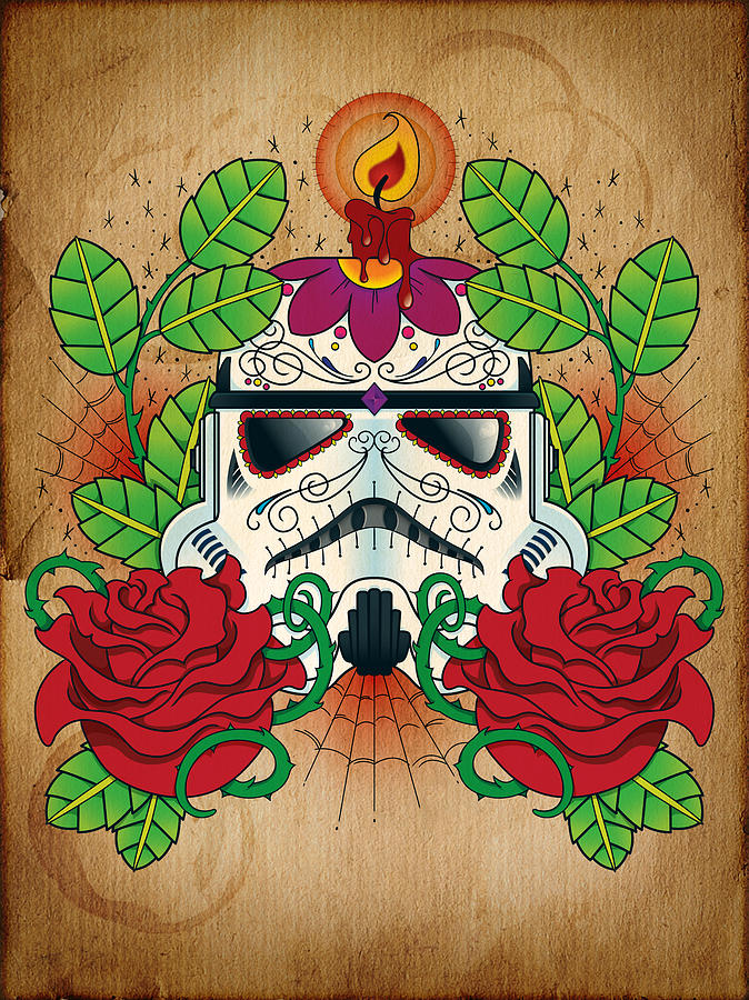 storm trooper skull