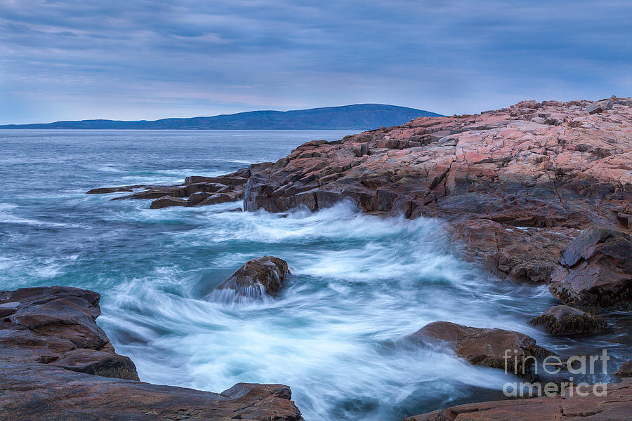 Storm Waves at Schoodic Point Photograph by Susan Cole Kelly
