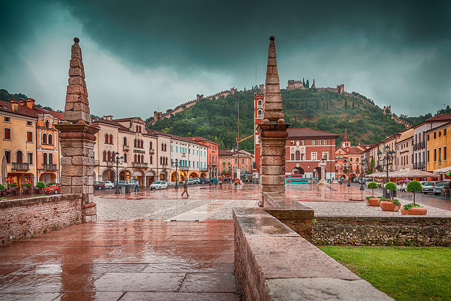 Storming In Marostica Photograph