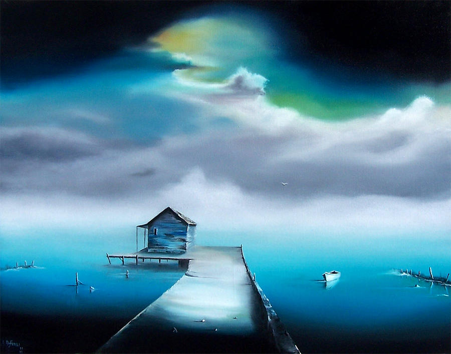 David Fedeli Painting - Storms Approach by David Fedeli