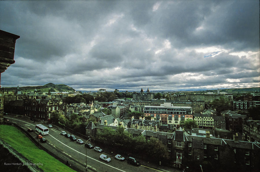 Storms over Edinburgh Photograph by Ross Henton