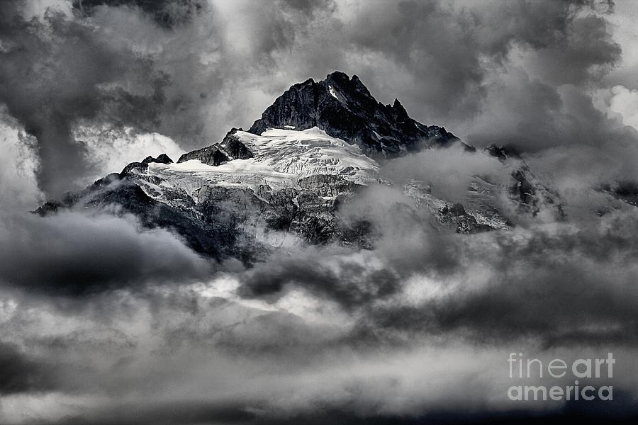 Storms Over Glaciers And Rugged Peaks Photograph by Adam Jewell