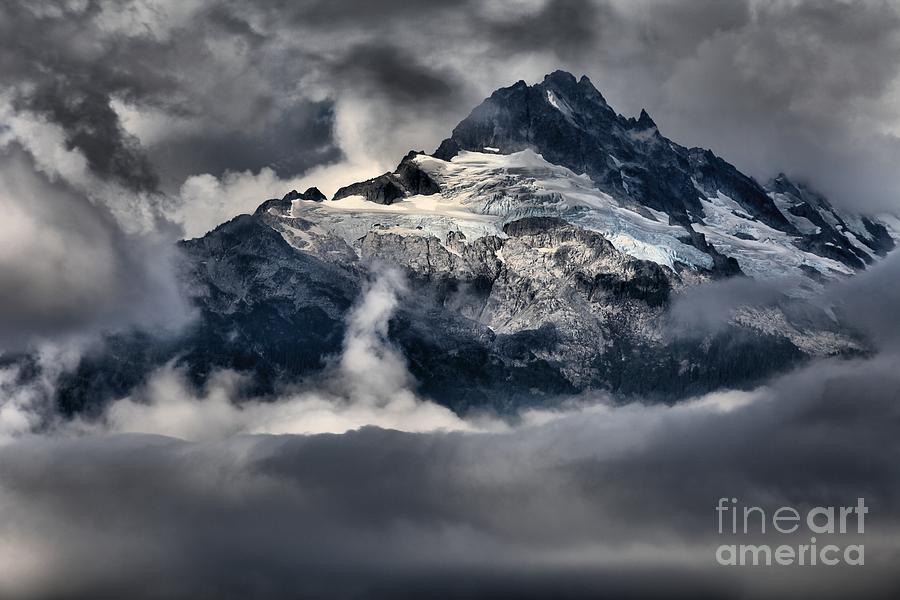 Storms Over Jagged Peaks Photograph by Adam Jewell