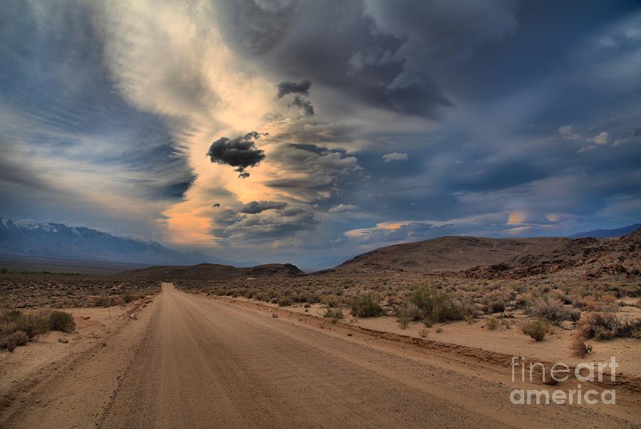 Storms Over Movie Road Photograph by Adam Jewell