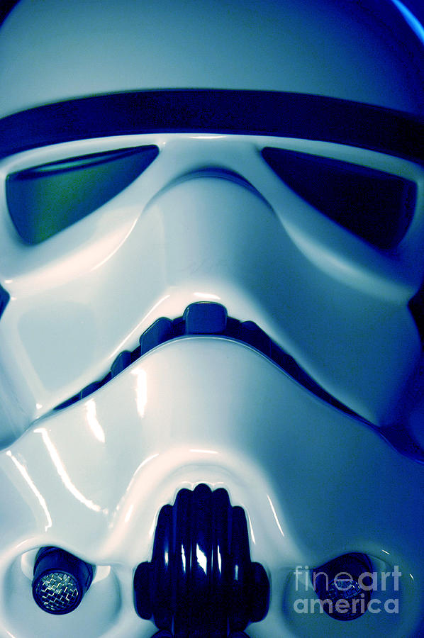 Star Wars Photograph - Stormtrooper Helmet 108 by Micah May