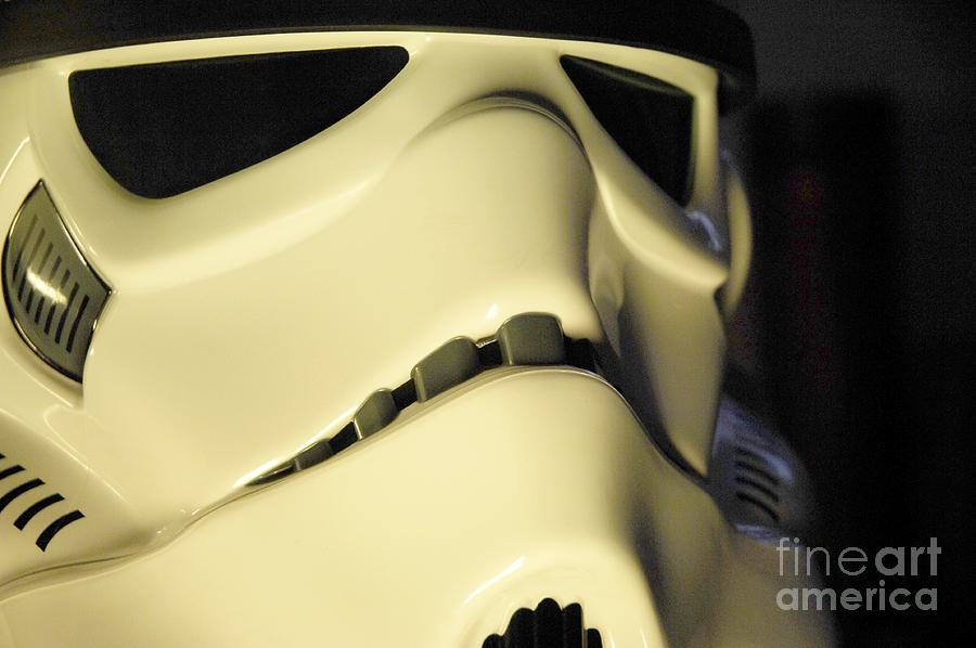 Star Wars Photograph - Stormtrooper Helmet 113 by Micah May