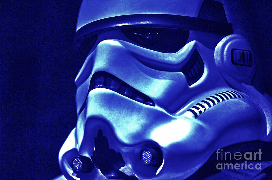 Star Wars Photograph - Stormtrooper Helmet 21 by Micah May