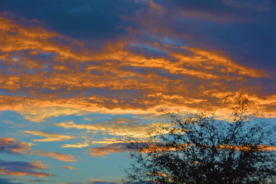 Stormy Arizona Sunset Photograph by Nancy Jenkins - Fine Art America