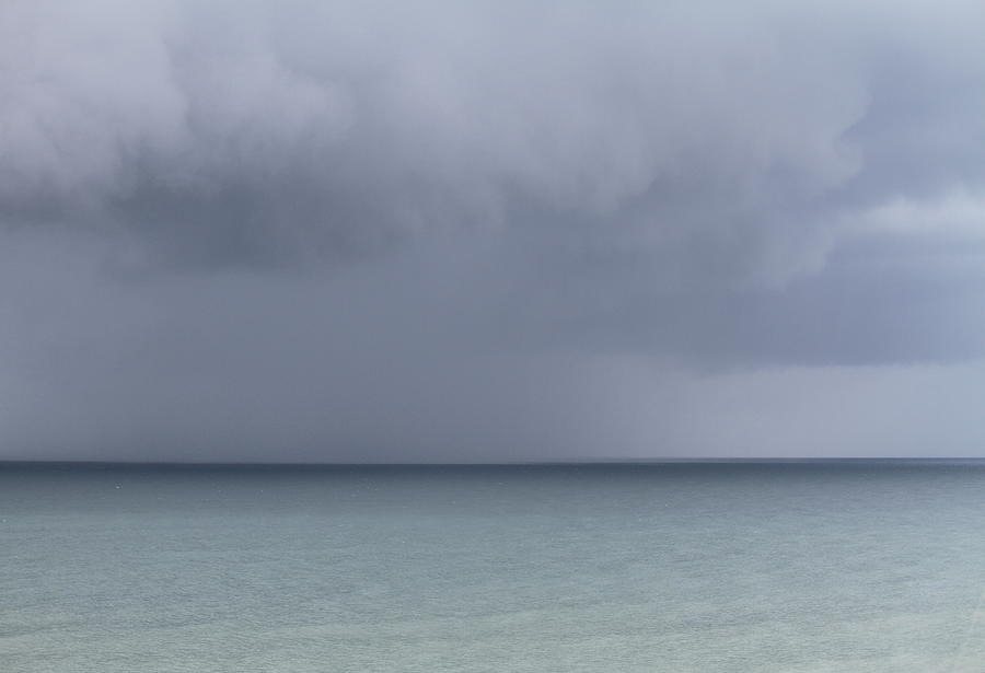 Beach Photograph - Stormy Atlantic Beach 2 by Cathy Lindsey