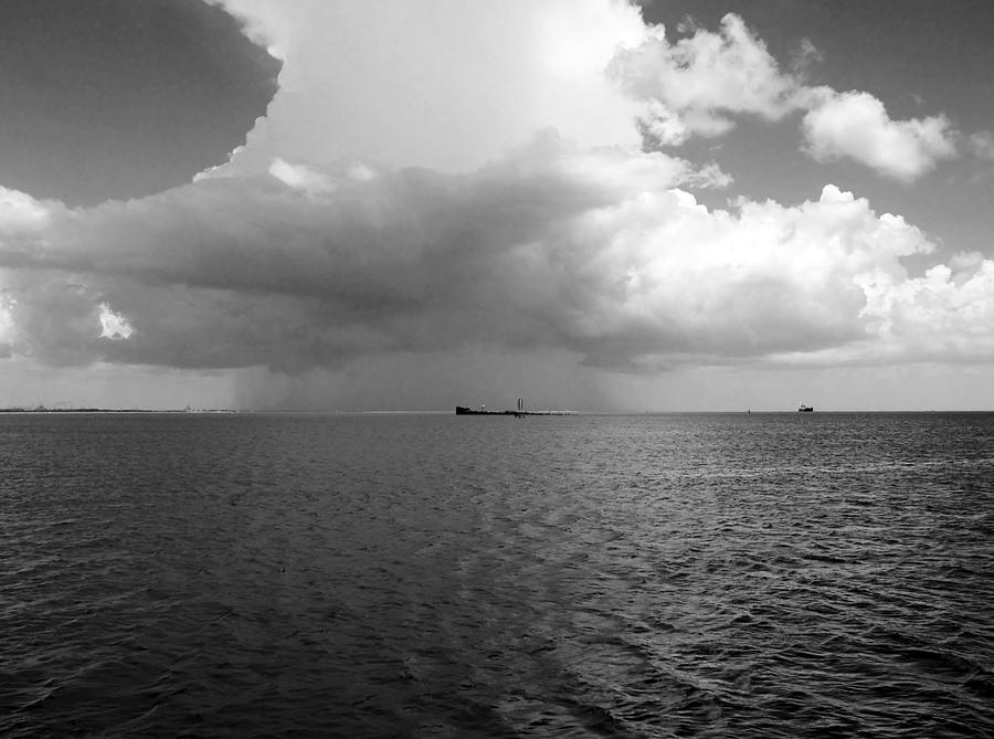 Stormy Bay Photograph by Robert Brown | Fine Art America