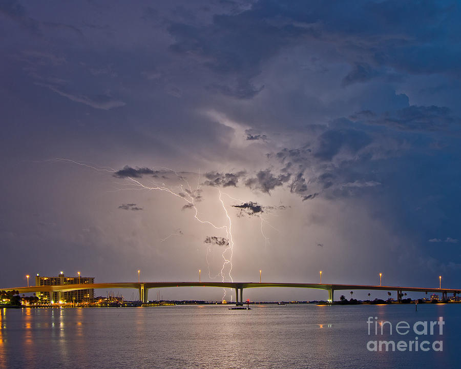 Stormy Clearwater Photograph by Stephen Whalen | Fine Art America