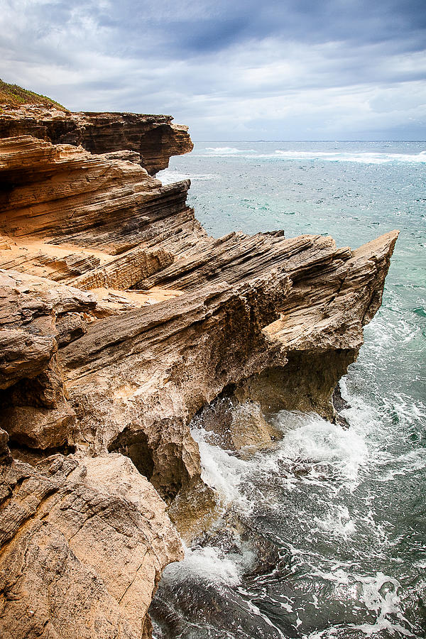 Stormy Cliffs 5 Photograph by Tim Newton