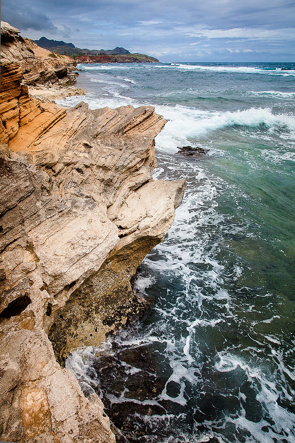 Stormy Cliffs 6 Photograph by Tim Newton