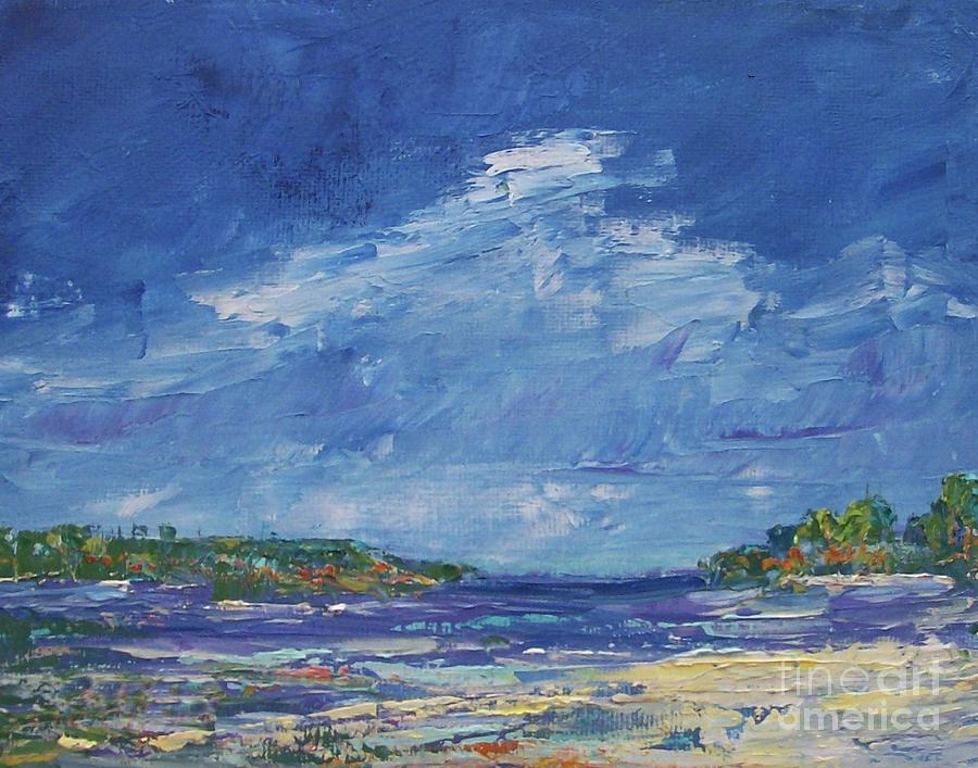 Stormy Day at Picnic Island by Gail Kent Stormy Day at Picnic Island by Gail Kent