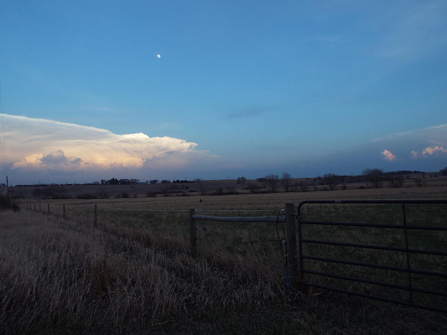 Stormy Field Photograph by Caryl J Bohn