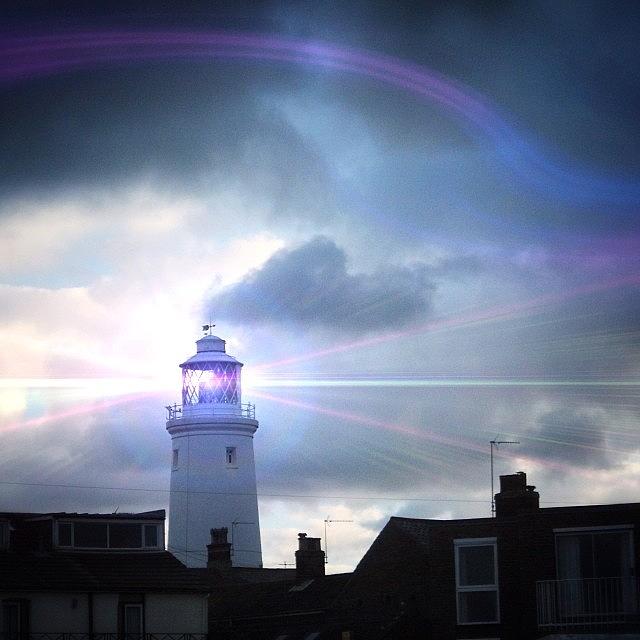 Lighthouse Photograph - Stormy Light by Phil Tomlinson