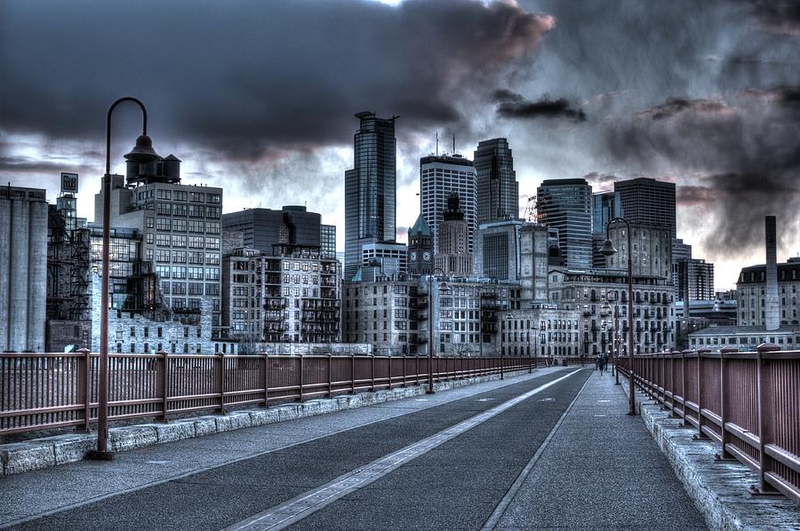 Stormy Minneapolis Photograph by Amanda Stadther