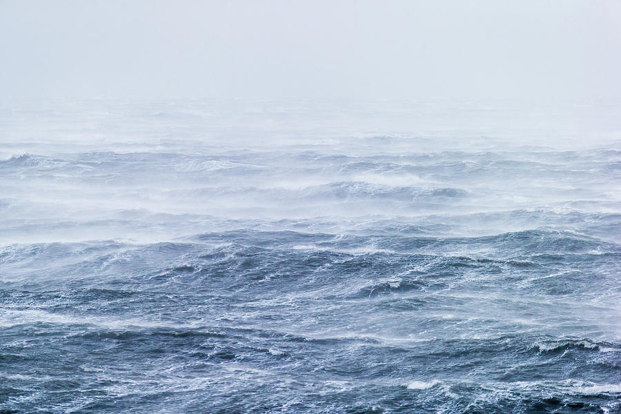 Stormy Seas, North Atlantic Ocean Photograph by Arctic-images