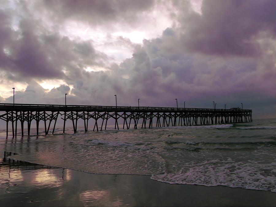 Stormy Sky in Myrtle Beach Photograph by Wendy Gertz