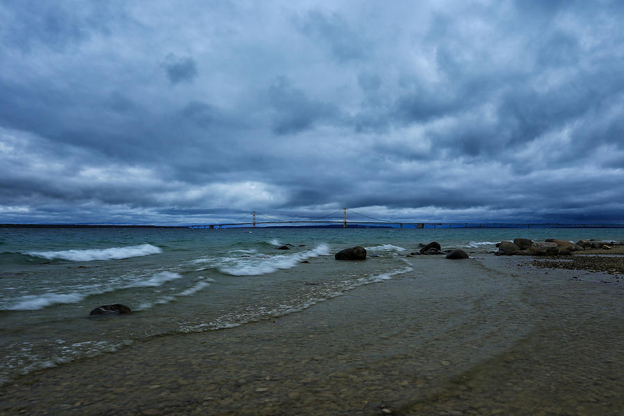 Stormy Straits Photograph by Rachel Cohen