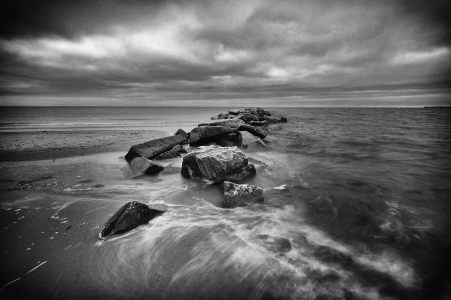 Stormy Sunken Meadow Photograph by Mike Lang