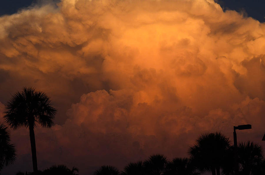 Stormy sunset Photograph by AnnaJo Vahle