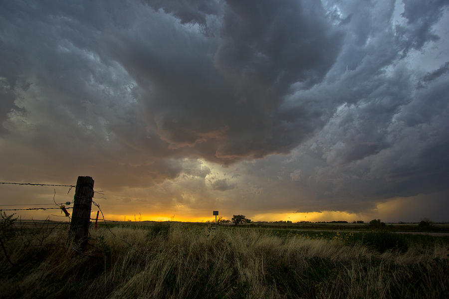 Sunset Photograph - Stormy Sunset by Brandon  Ivey