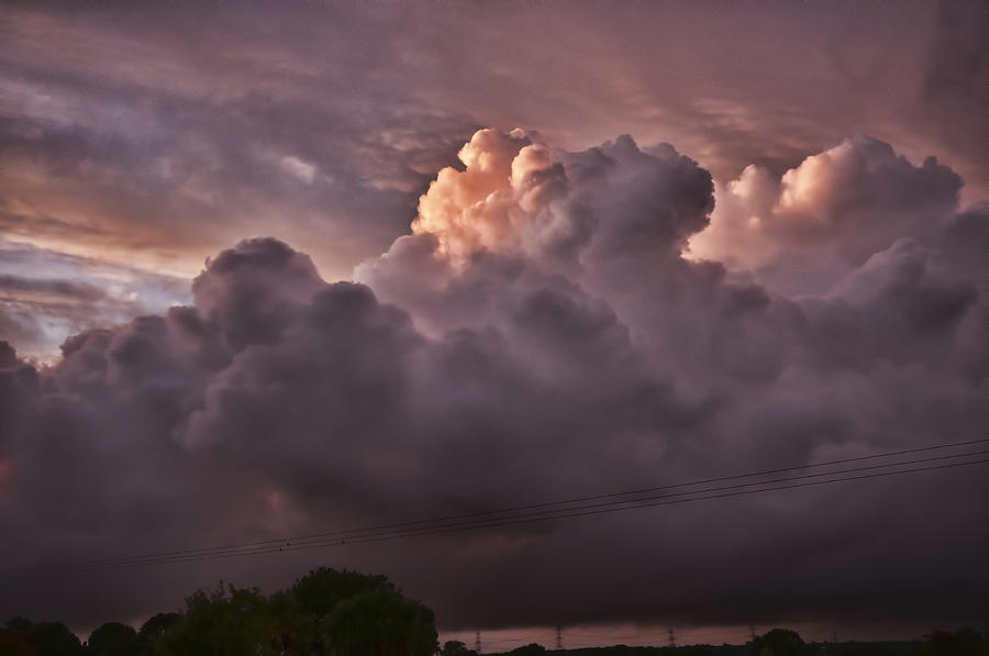 Stormy Sunset Photograph by Steve Purnell