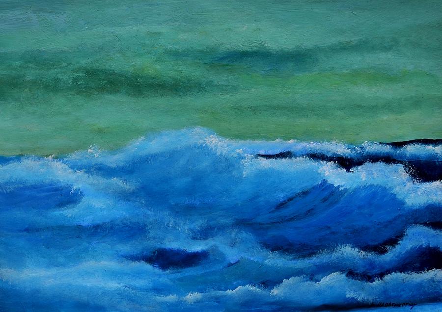 Nature Painting - Stormy Weather 4 by Dimitra Papageorgiou