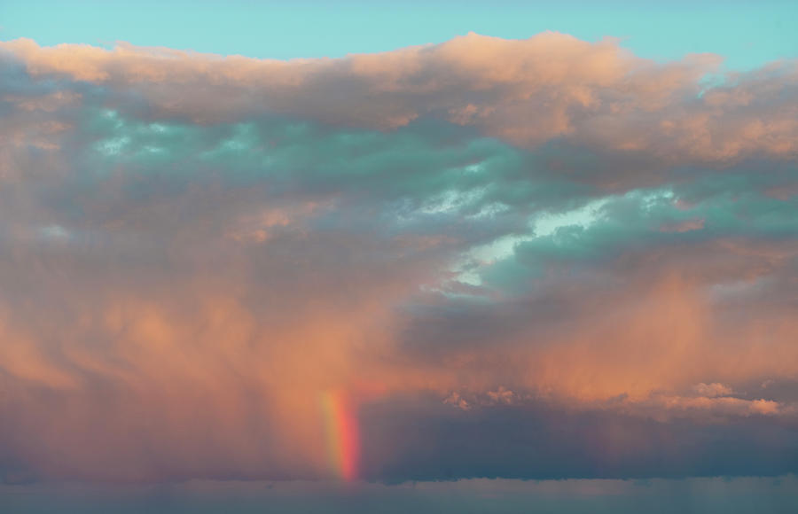 Stormy Weather And Rainbow Photograph by Jean-pierre Pieuchot