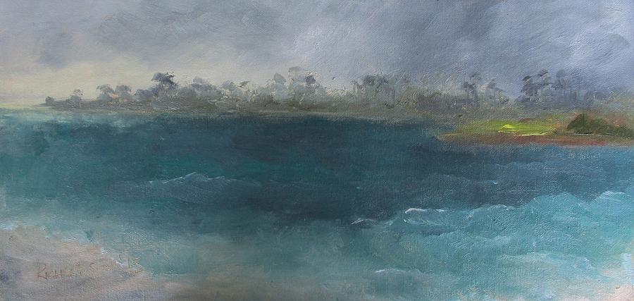 Landscape Painting - Stormy Weather by Susan Richardson