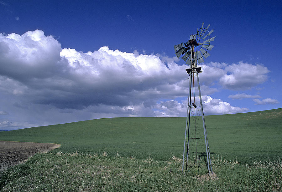 Stormy Windmill Photograph by Doug Davidson