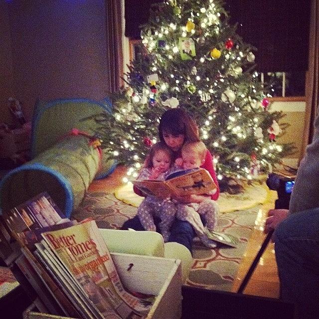 Story Time With Meme Before Bed <3 Photograph by Annie LaGrange